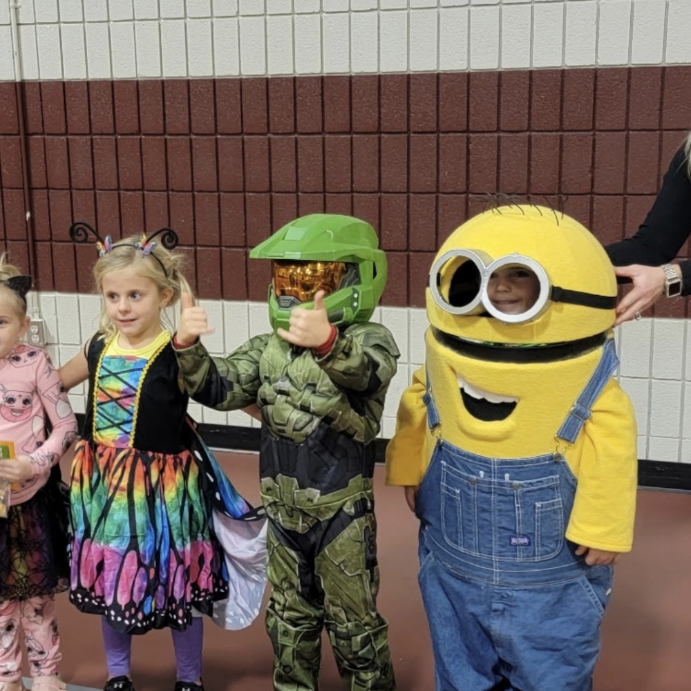 Kids Minion Costume - Yellow and Blue Mascot Costume